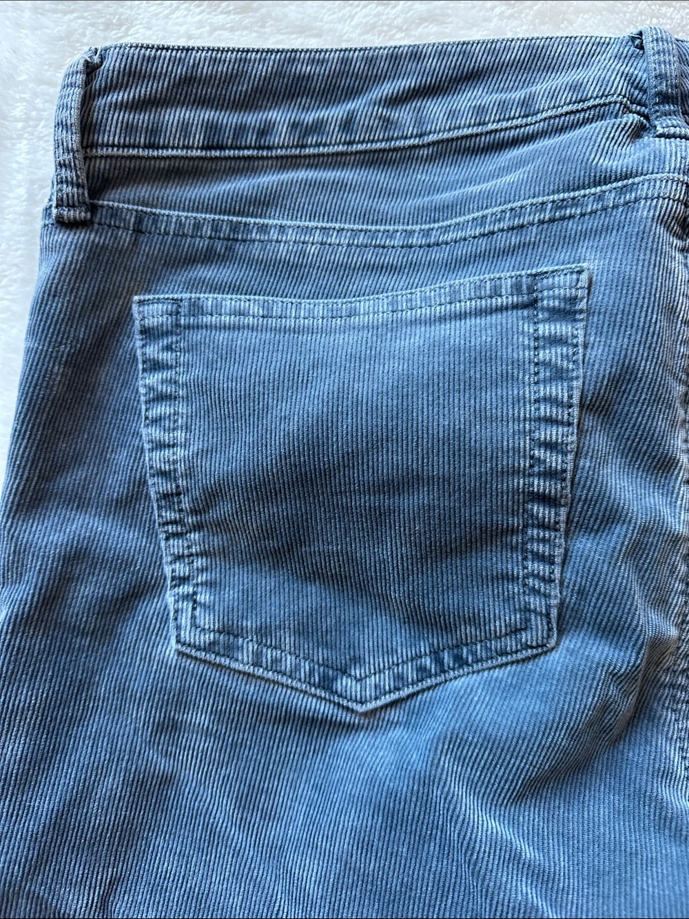 GAP Women’s “Always Skinny” Prettiest Steel Blue Fine Corduroy Pants Sz 30 GUC - Picture 5 of 12